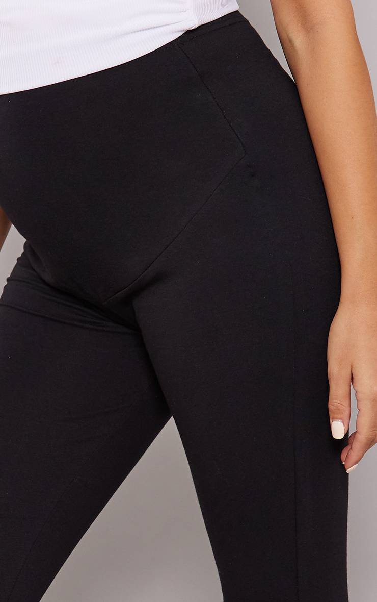 Noir Legging De Maternité Basique En Jersey