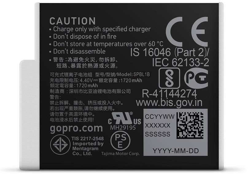 GoPro Enduro Rechargeable Battery