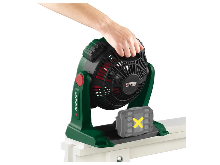 Accu-ventilator 20 V zonder accu en lader