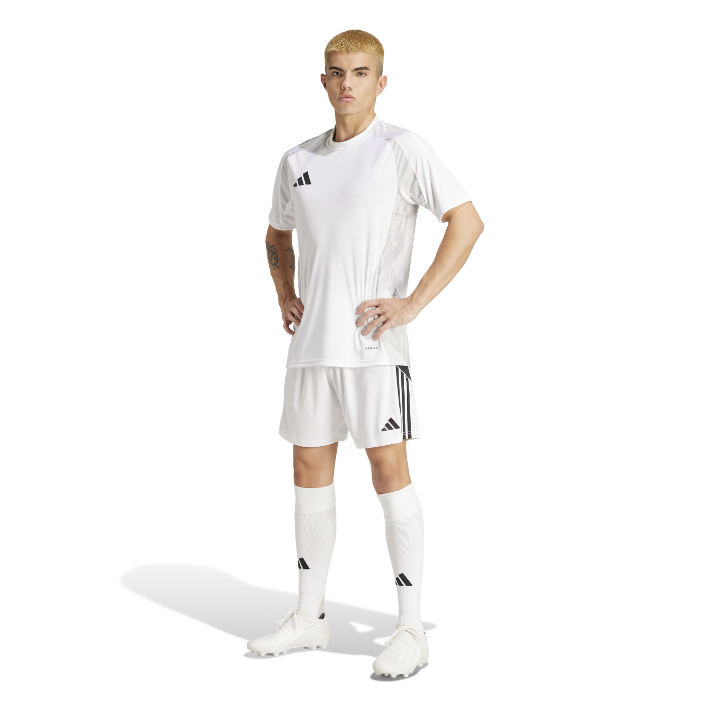 Adidas Tiro 24 Voetbalbroekje Wit Zwart