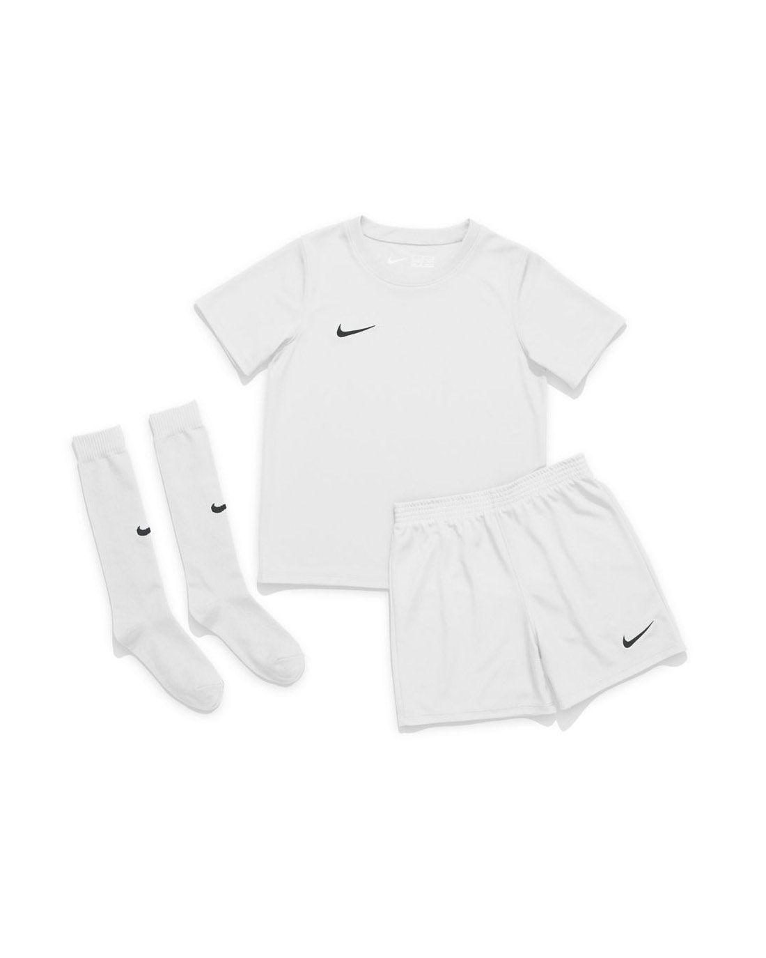 Ensemble match/entrainement Nike Park Kit Set Blanc pour enfant