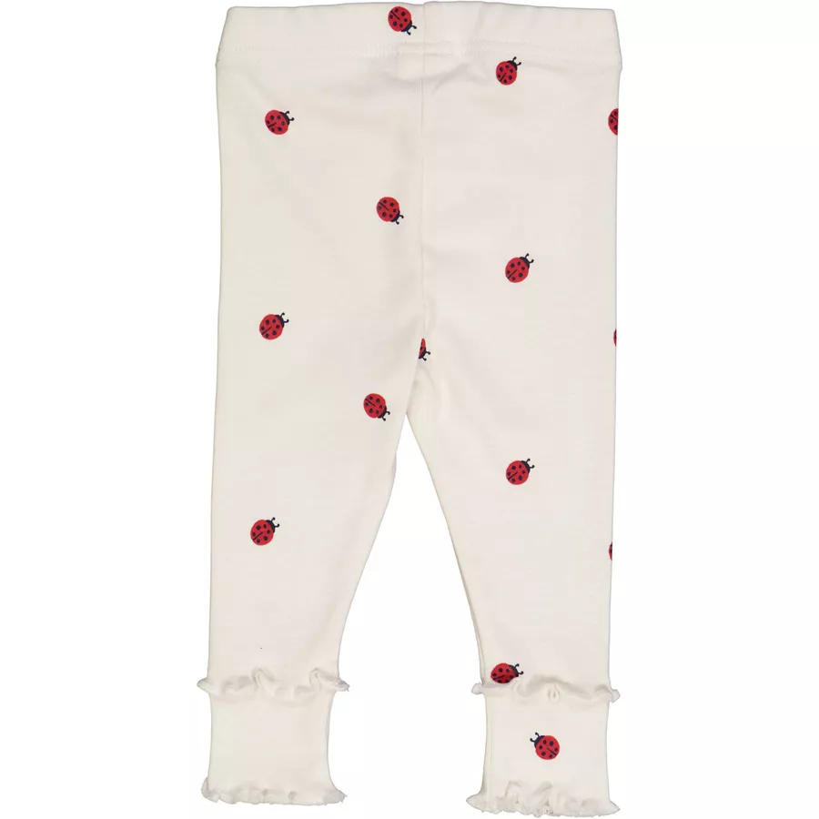 Müsli Babyleggings creamredblue
