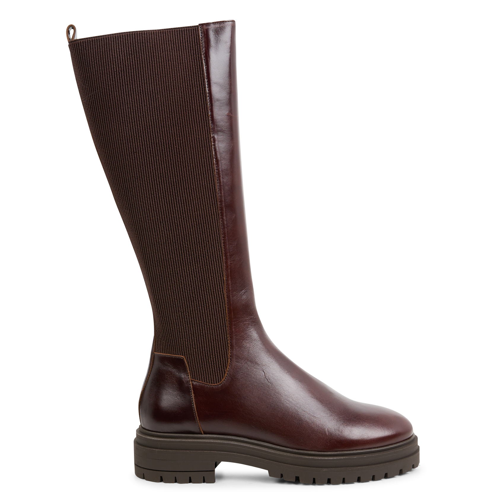 NAOMI - Bottes en cuir | Marron