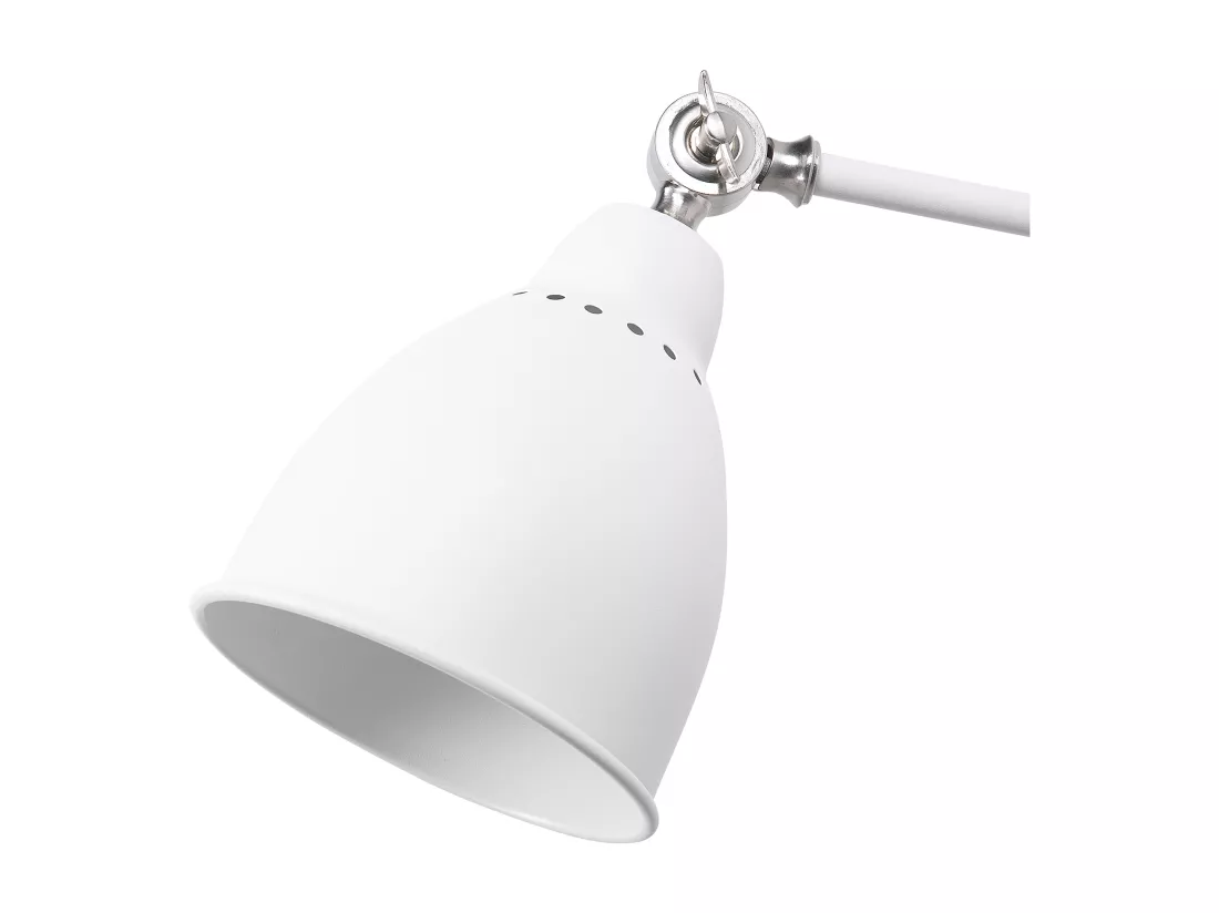 Lampe murale MISSISSIPPI Réglable Métal Blanc