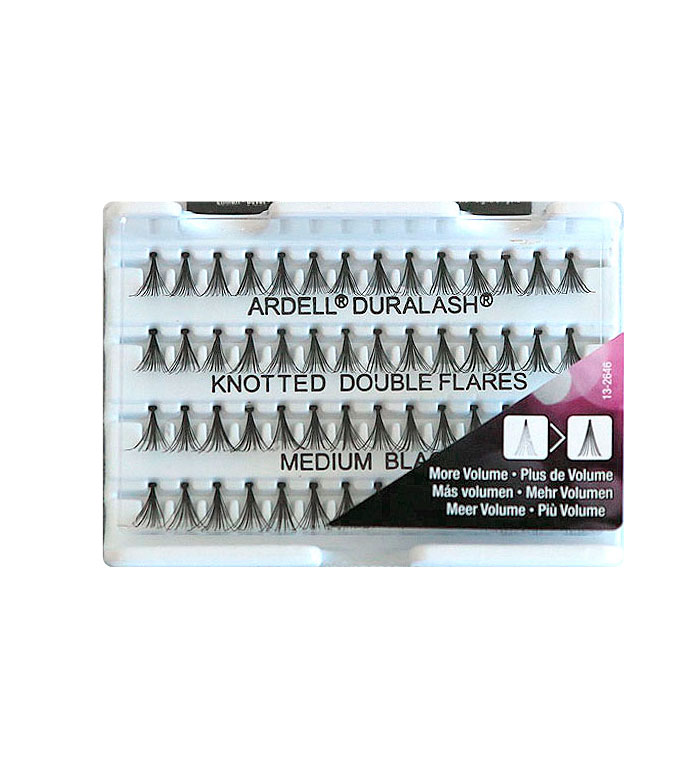 Ardell - Duralash Individual False Eyelashes -Double Up:  Medium Black