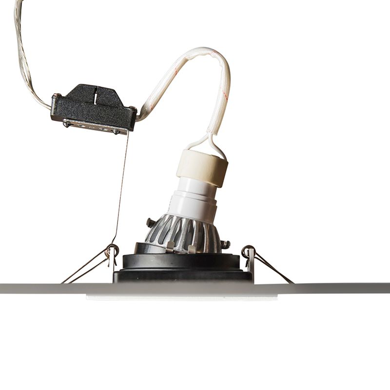 Smart inbouwspot wit incl. WiFi GU10 verstelbaar - Carree
