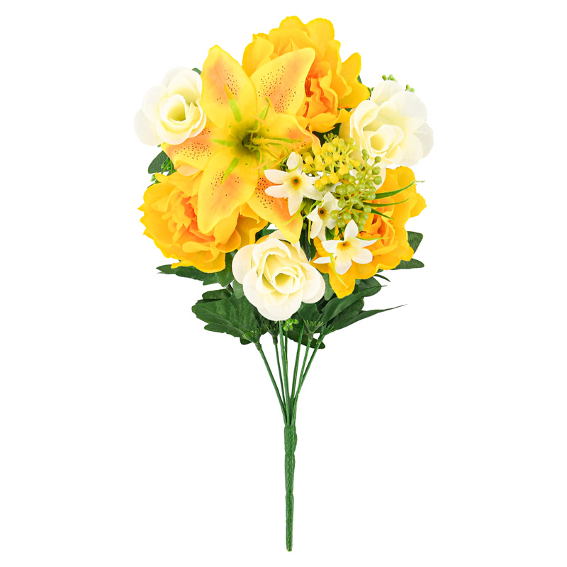Bouquet de fleurs artificielles