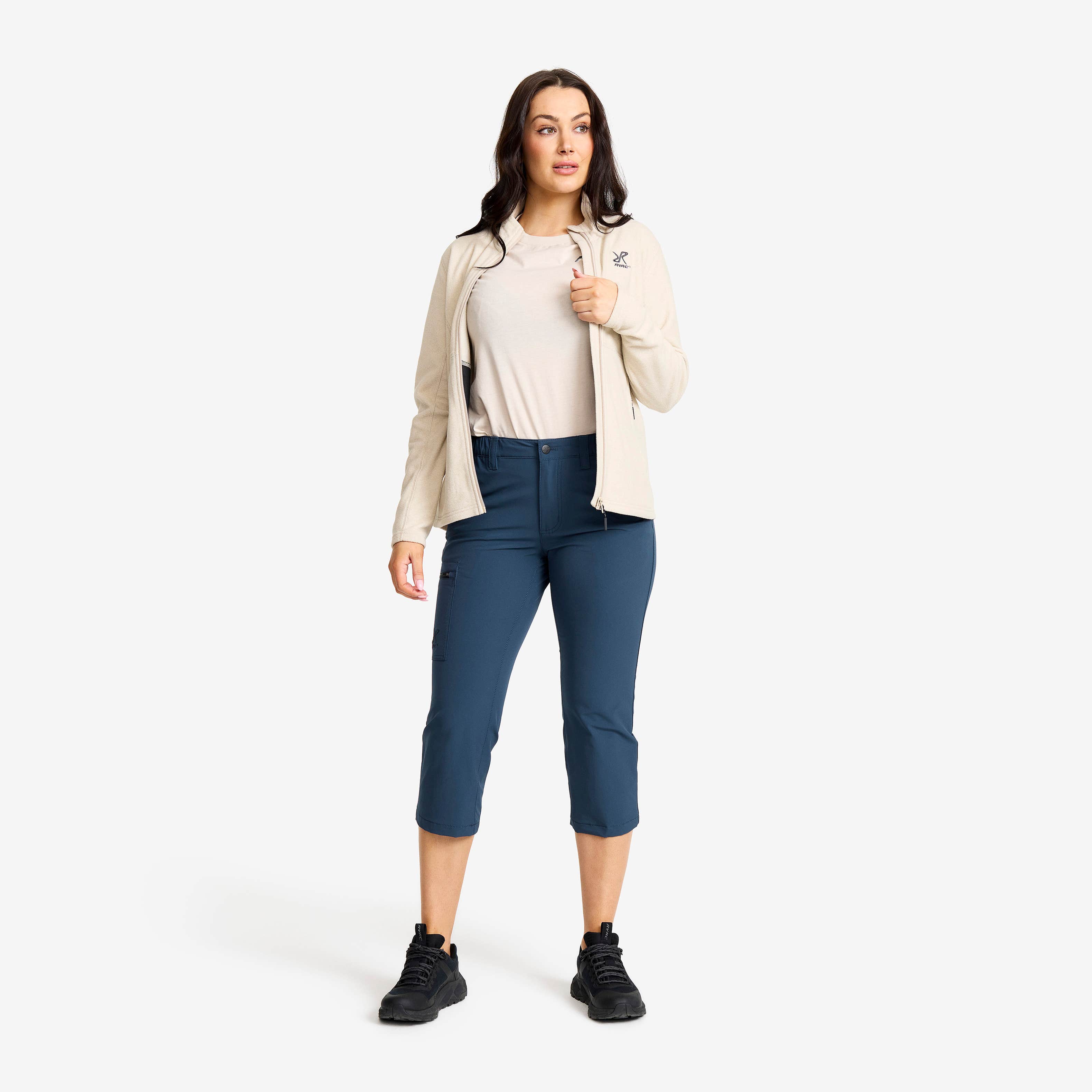 Adventure 3/4 Stretch Pants Dame Moonlit Ocean