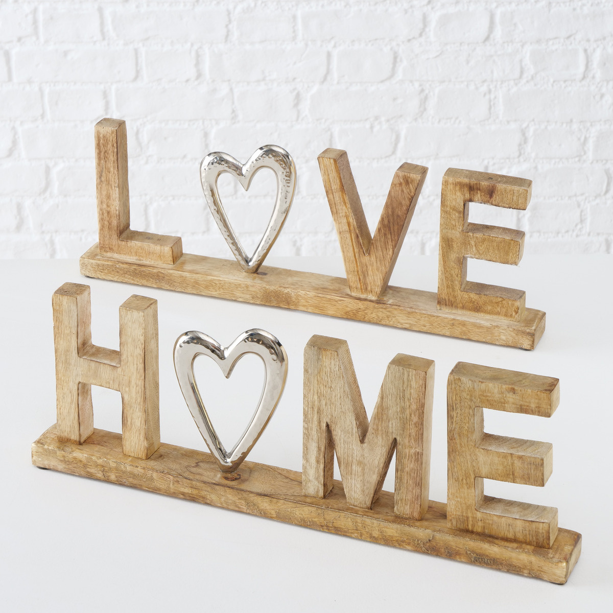 Aufsteller LOVE/HOME