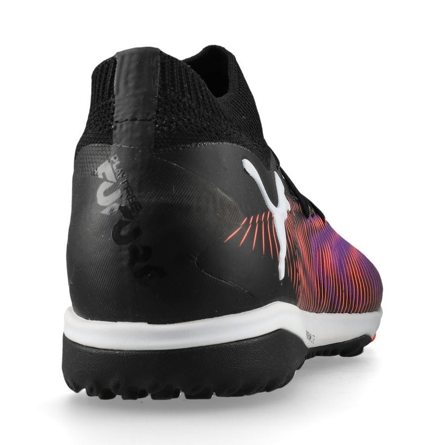 PUMA Future 8 Pro Cage TT Unlimited - Noir/Blanc/Glowing Red
