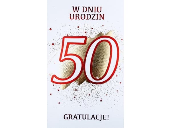 Armin Style 50-årsdagskort