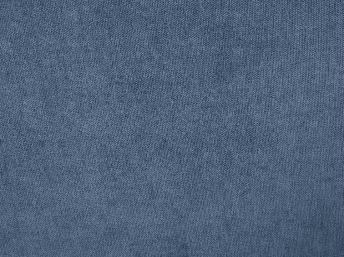 Canapé 2 places en tissu bleu PAVULIA