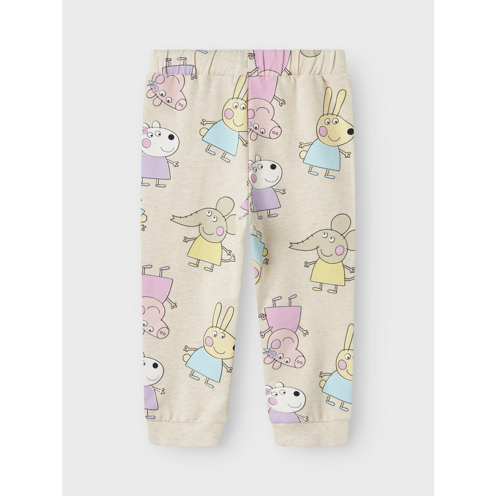 Køb Name It Peyote Melange Fira Peppa Pig Regular Sweatpants