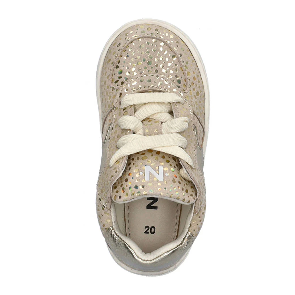 Nelson Kids suède sneakers beige