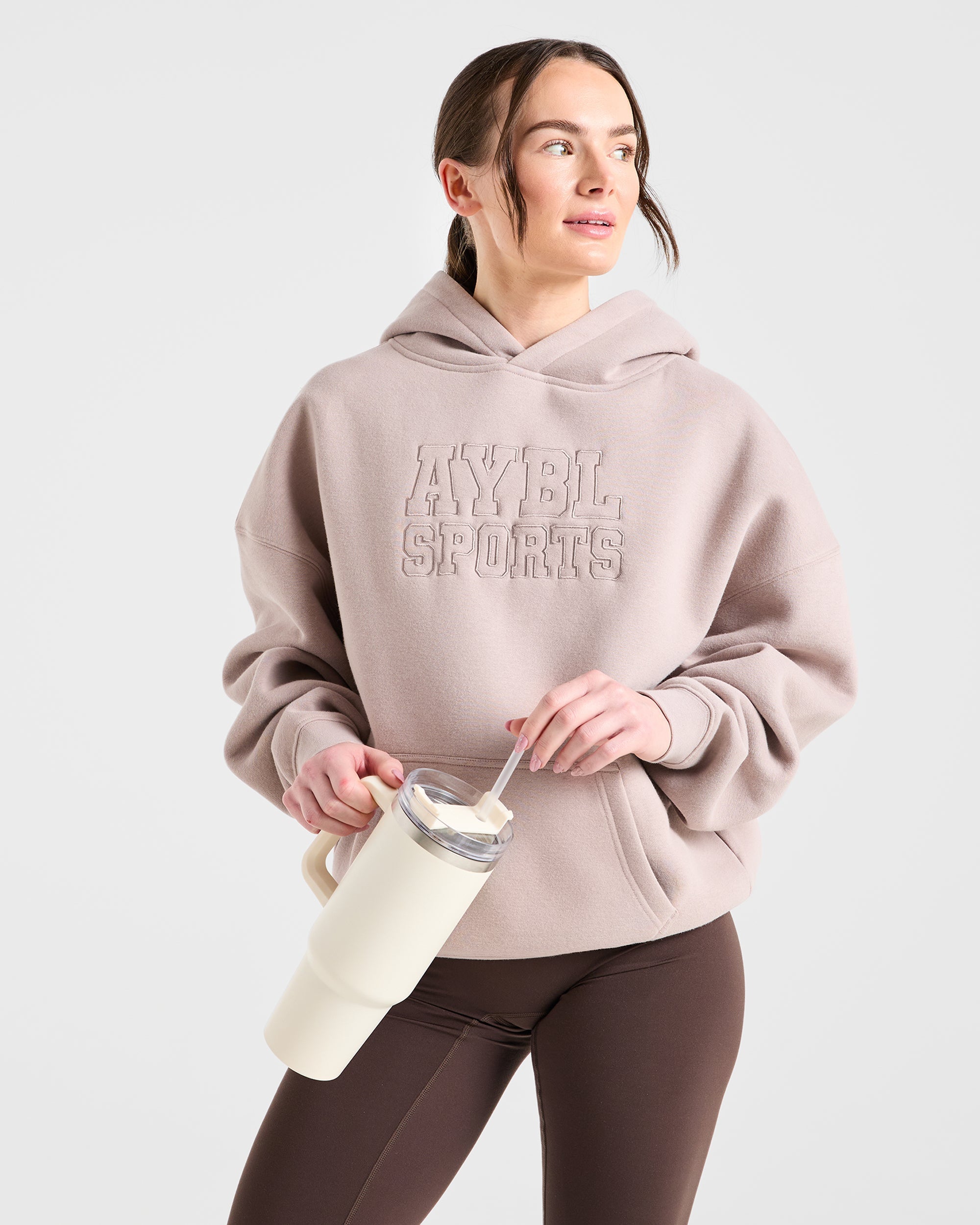 Sport Outline Oversized Hoodie