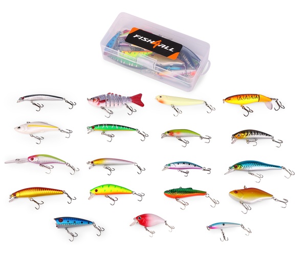 Boîte Fish4all Pike Hardlure Box (19 Pièces)