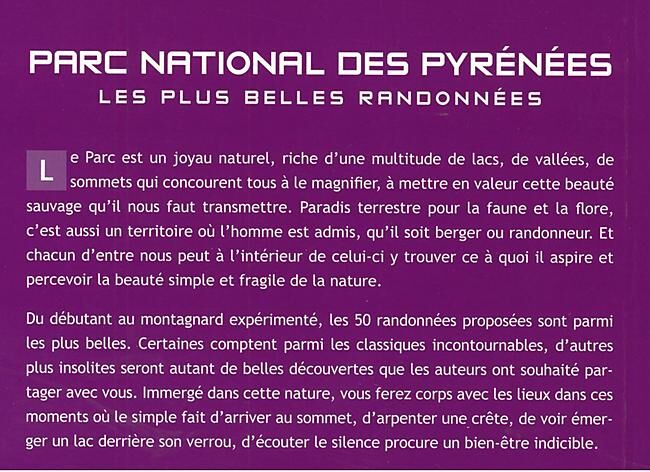 RANDO EDITIONS - PARC NATIONAL DES PYRENEES