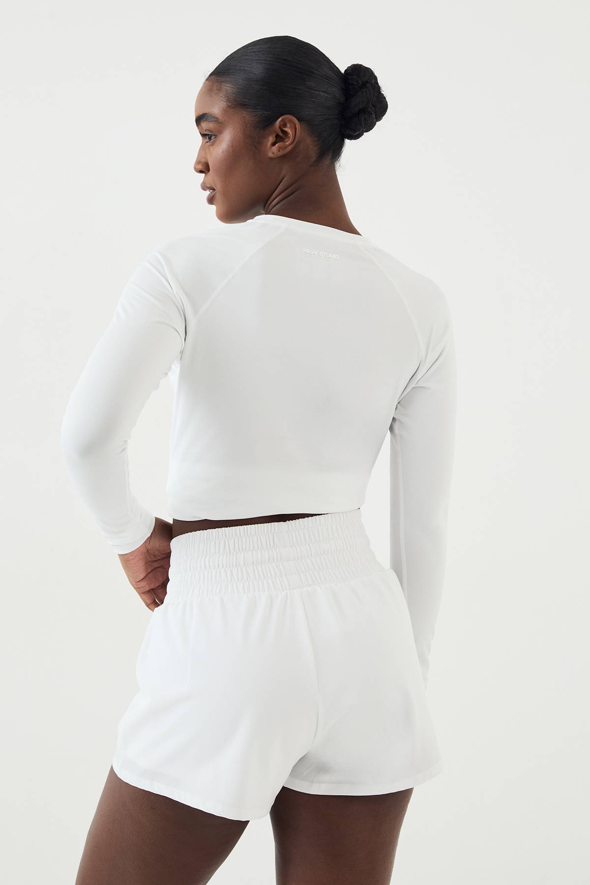 Short de Course DSGN Studio Taille Haute à Ceinture Profonde
