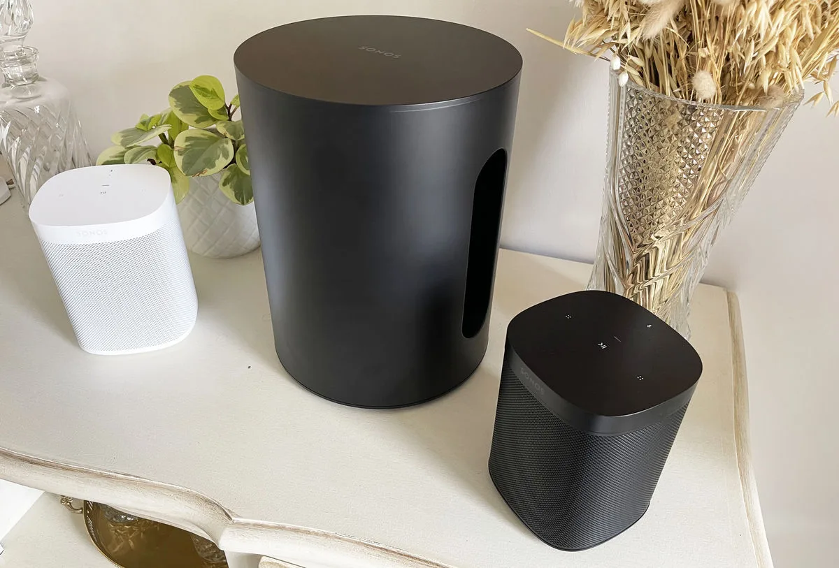 Sonos Sub Mini Noir Caissons de basses