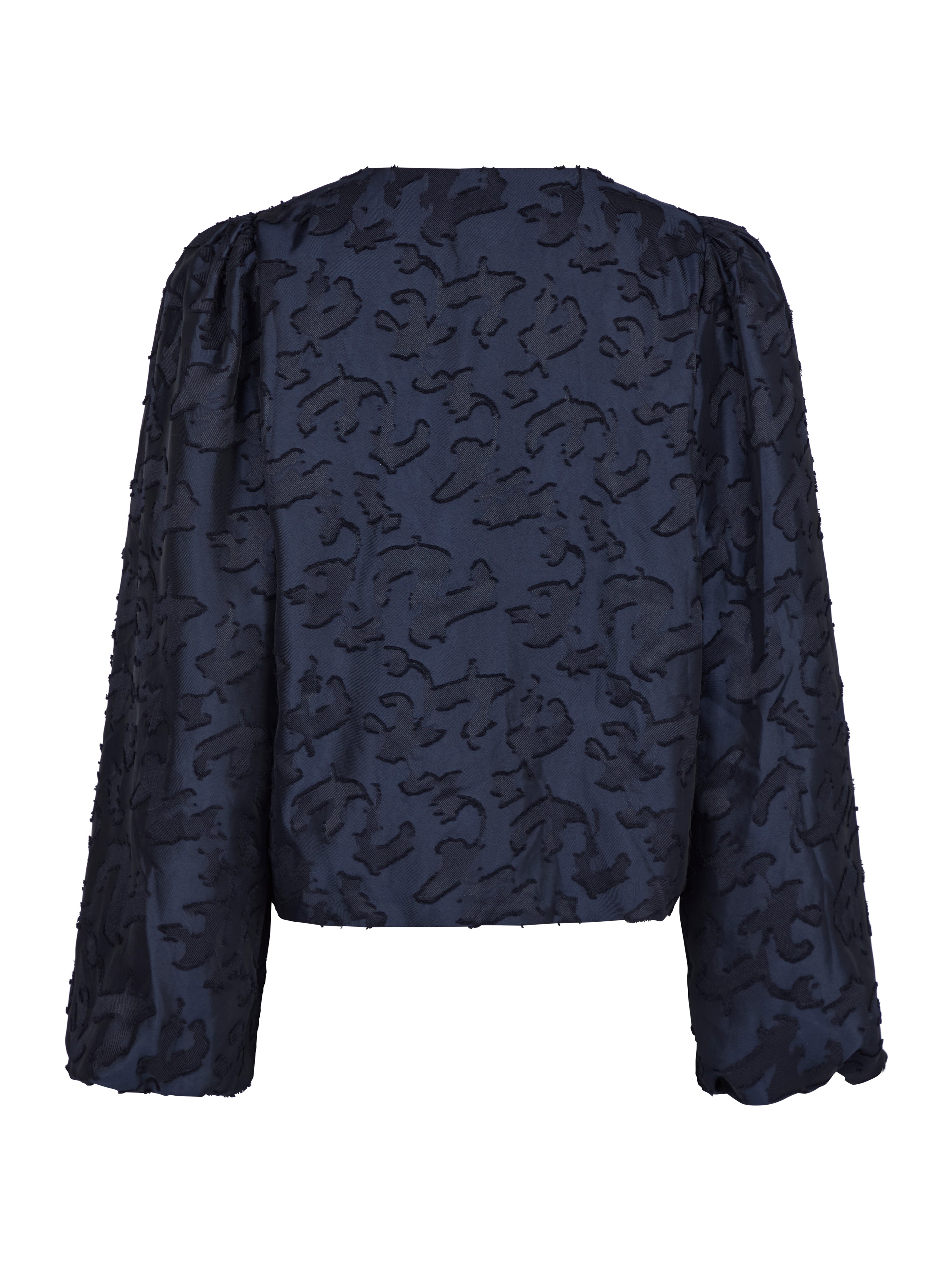 Neo Noir  Daliska Artwork bluse - Navy