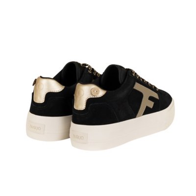 Sneakers femme Walnut Platform Tennis Suède FAGUO