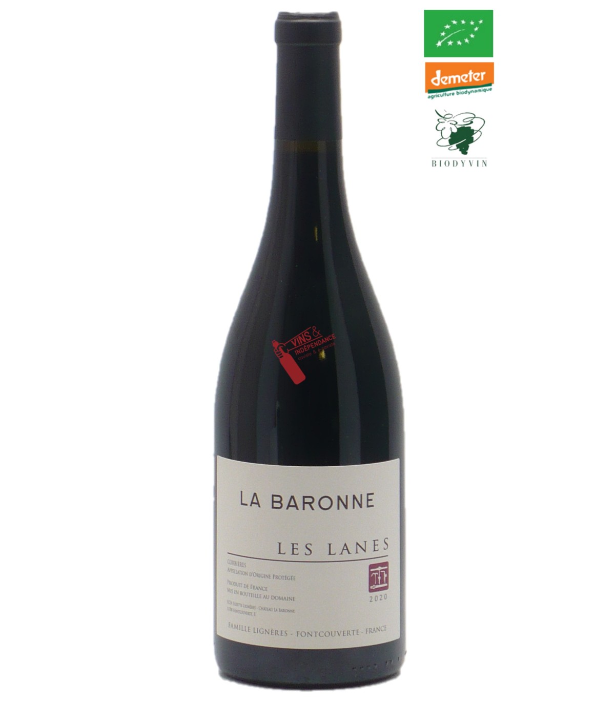 Chateau La Baronne AOP Corbières Les Lanes 2020