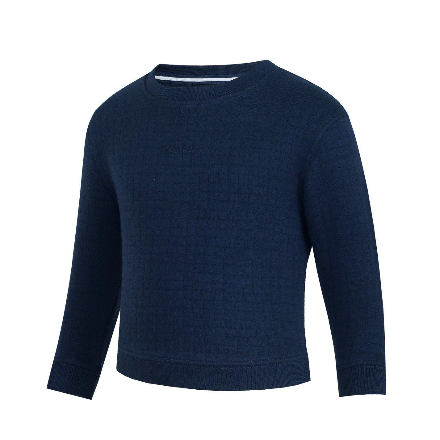 Firetrap Quilted Crew Tracksuit Babies