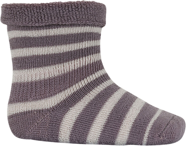 mpKids Elis baby socks Dark purple dove