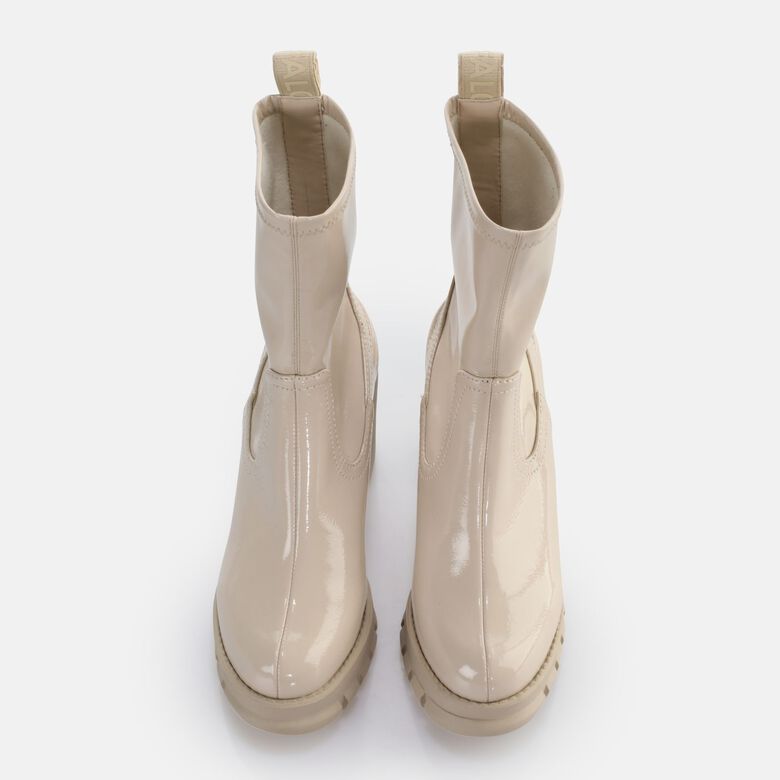 Oslo Sockboot Bottines vegan, crème