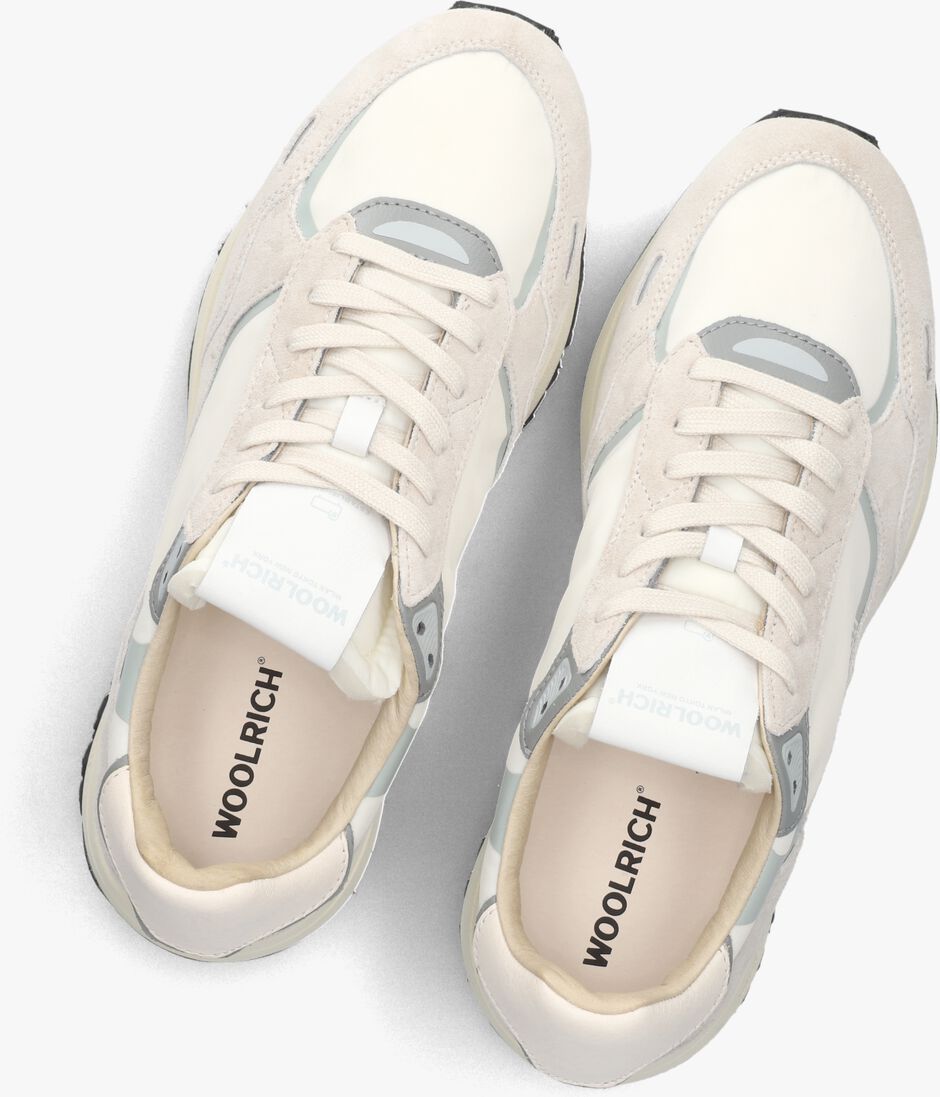 witte woolrich lage sneakers retro sneaker man