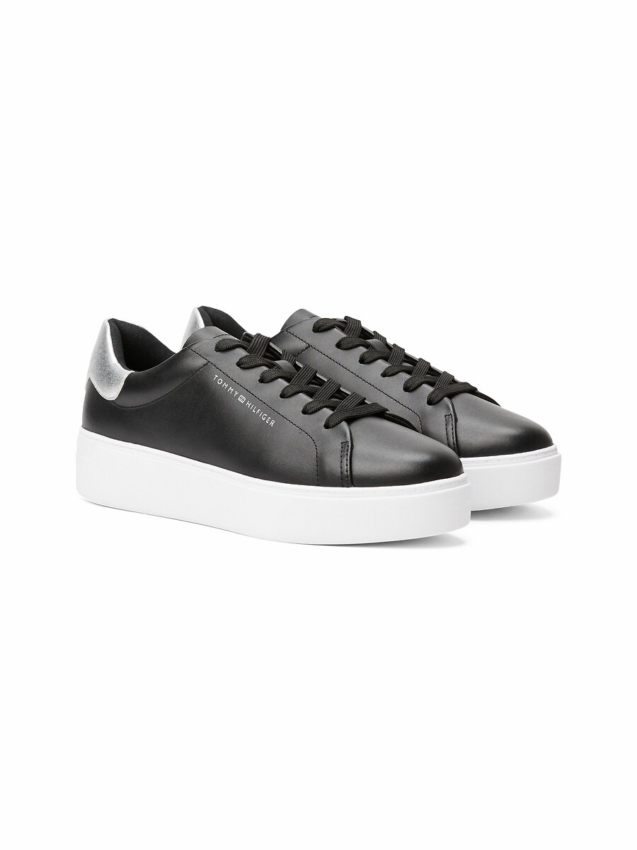 TOMMY HILFIGER<br>Tênis Court Leren
