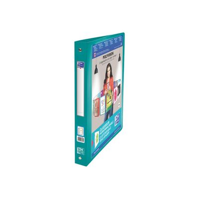 Oxford Polyvision - Classeur à anneaux personnalisable - Dos 30 mm - A4 - pour 150 feuilles - disponible dans différentes couleurs