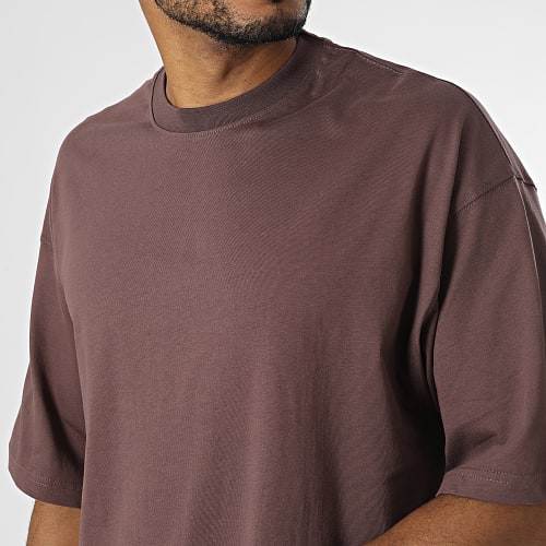 Tee Shirt Oversize Large Marron
