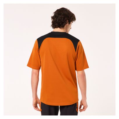 Maillot Manches Courtes Oakley Free Ride Orange
