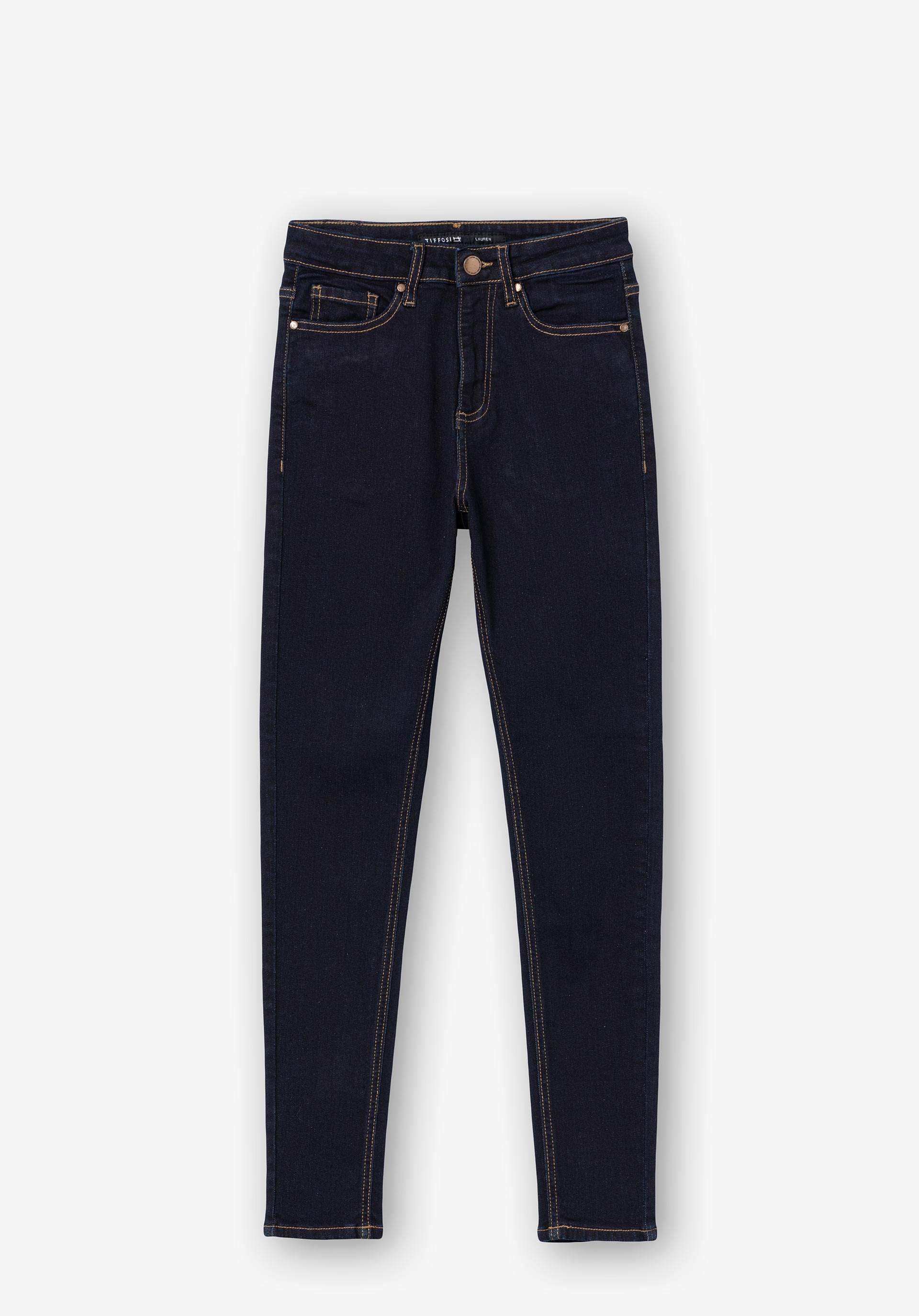 Jeans Lauren Skinny Cintura Alta