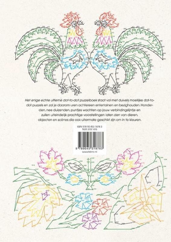 Dot to Dot Puzzelboek - Diverse Illustraties - Geschikt voor Kleuren
