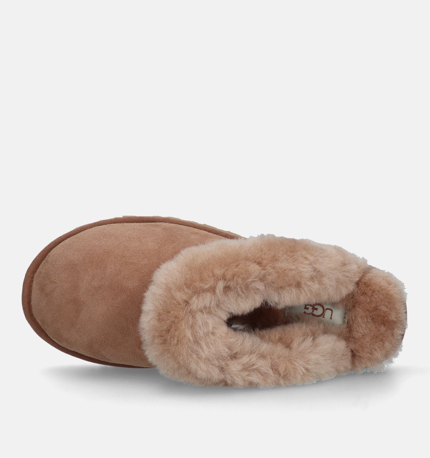 Pantoffels cognac
