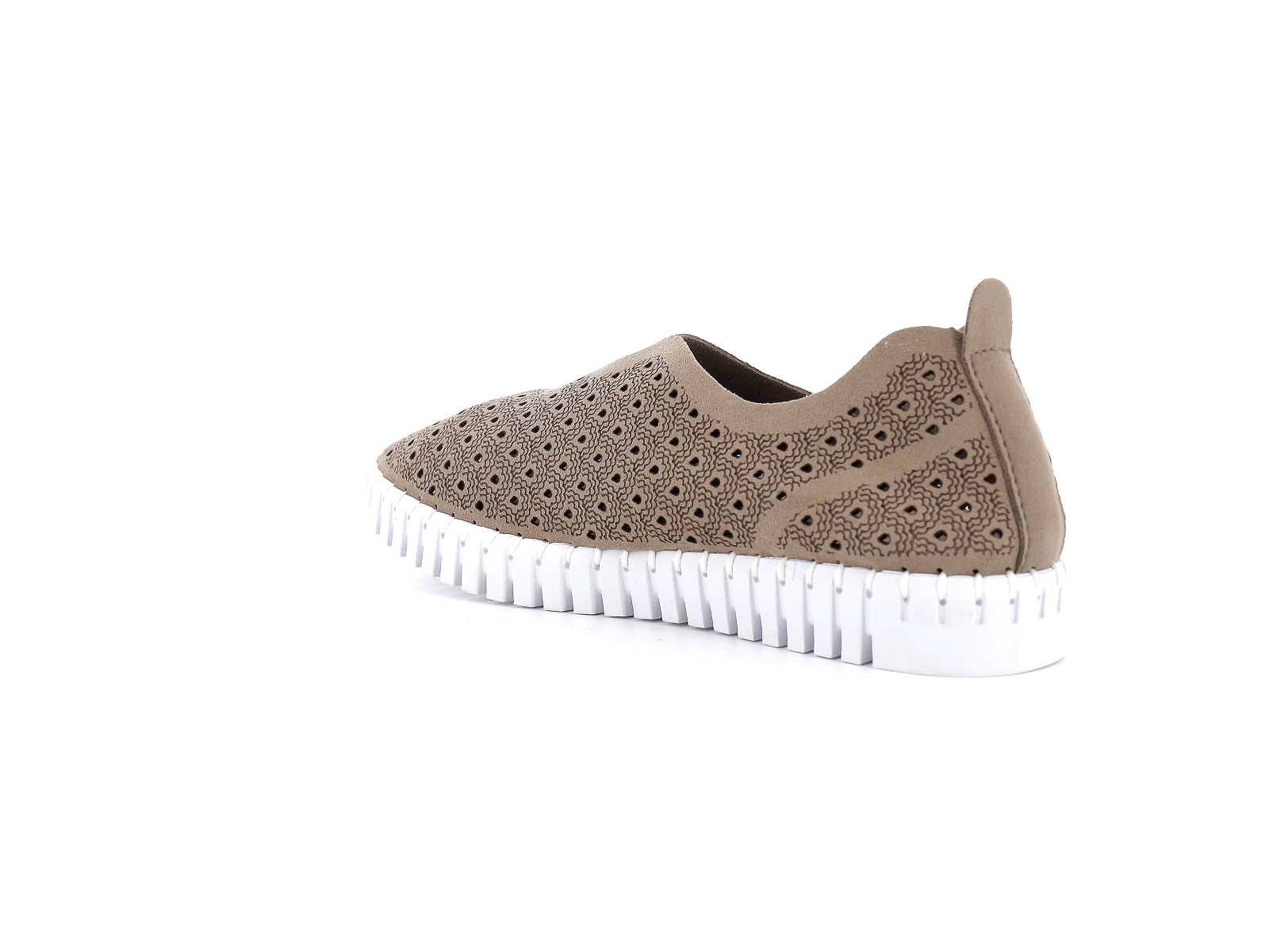 F brand-B837683 Synthétique Taupe