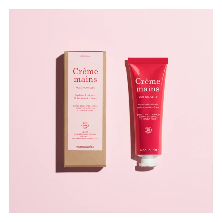 Manucurist Crème pour les mains Rose nouvelle - 60 ml