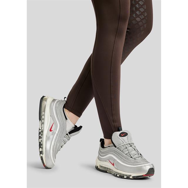 Paardrijlegging Montar MOEdith Gun Metal Full Grip Bruin