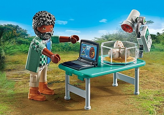 Playmobil - Forskningslejr med dinoer (71523)