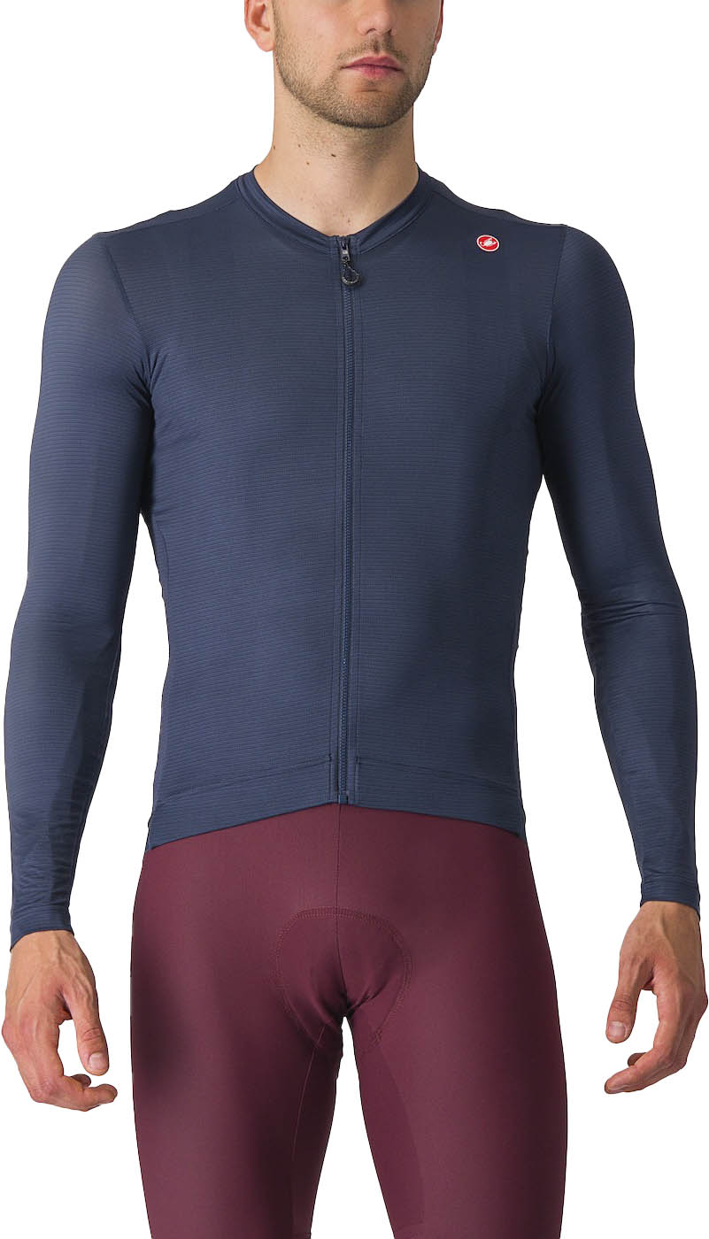 Espresso LS Jersey Herre Belgian Blue/Silver Moon