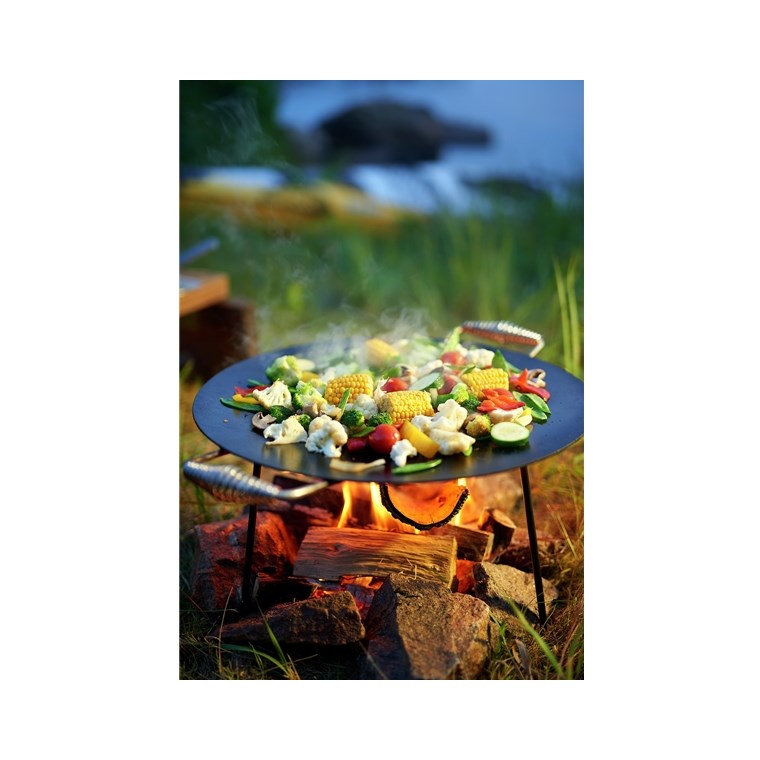 Hällmark Griddle Pan Ø 48 Cm Black 48 Cm
