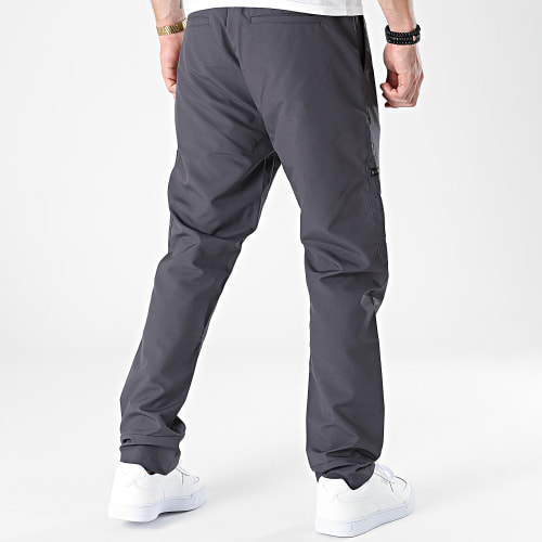 Pantalon Jogging A Bandes SV-001 Gris Anthracite