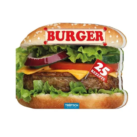 Trötsch Geschenk-Kochbuch Burger