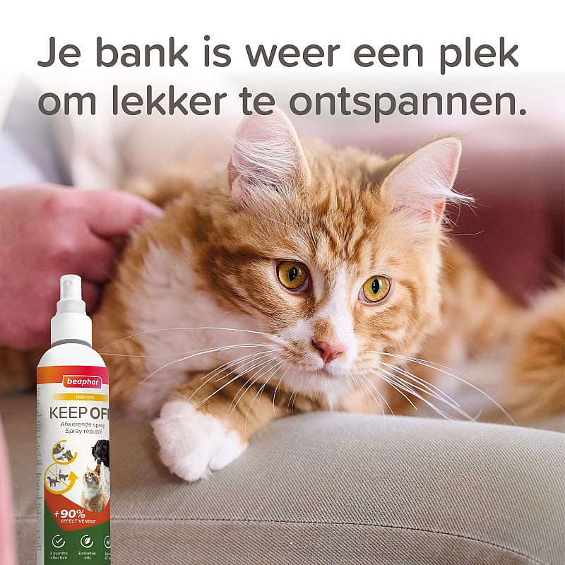 Beaphar Keep Off Indoor Afwerende Spray 200 ml | 4250.1