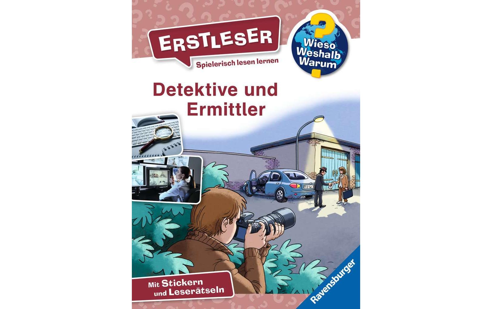 Kinder-Sachbuch WWW Erstleser – Detektive und ErmittlerLesetraining, Sachwissen und Spielspass in einem!