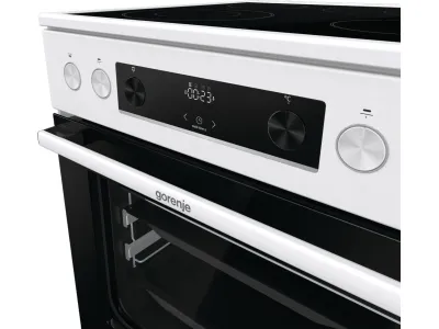 GECS6C70WPA Komfurstand med keramisk kogeplade