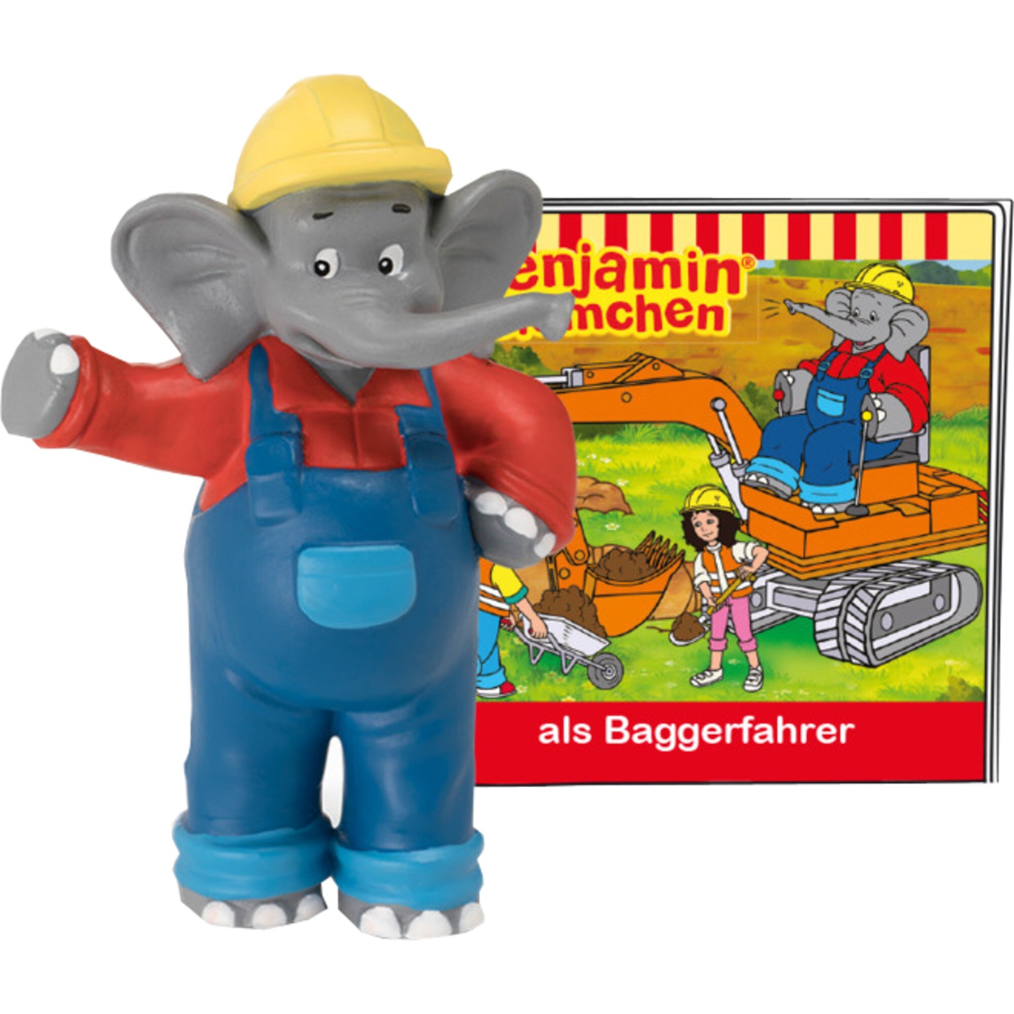Tonies Spielfigur Benjamin als Baggerfahrer