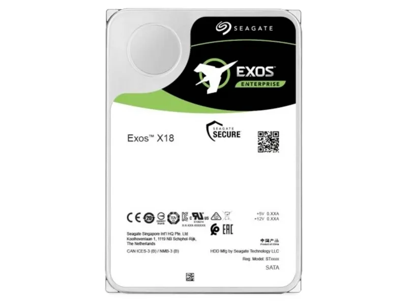 Seagate Exos X18 Harddisk ST14000NM000J 14TB SATA-600 7200rpm FACTORY REFURBISHED